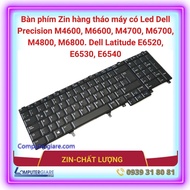 Dell Precision M4600, M6600, M4700, M6700, M4800, M6800, E6520, E6530, E6540 Zinc Keyboard disassemb