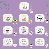 Cute Cartoon Dog Soft Korea Case for AirPods 4 TPU Transparent With Pendant Earphone Casing AirPod 4