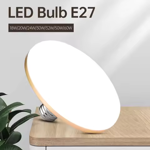 E27 LED Light Bulb 110V 220V Ceiling Lamp 30/40/50/60/65W Spotlight Super Bright Bulb for Indoor Gar