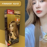 ฟาร์เกอร์ 10/0  สีบลอนด์อ่อนมากที่สุด สีผม เปลี่ยนสีผม Farger 10/0 Very Light Blonde Hair color Cream