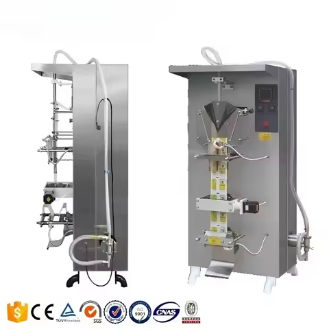 High Speed Small Bag Liquid Filling Machine Water Lemon Strawberry Juice Milk Juice Liquid Small Bag