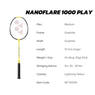 YONEX NANOFLARE 1000play /ARCSABER 7&11PLAY /ASTROX 77&99 PLAY /ASTROX 88D&88S PLAY BADMINTON RACKET