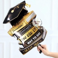 Graduation Book Foil Balloon / Book Toga Bachelor Balloon You Didi It