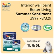Dulux Interior Wall Paint - Summer Sentiment (39YY 78/329) (Better Living) - 1L / 5L