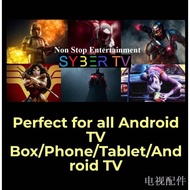 decoder tv┇☁🇲🇾 SYBER TV / SYBERTV IPTV HD VVIP LIVE CHANNEL FOR ALL ANDROID DEVICE