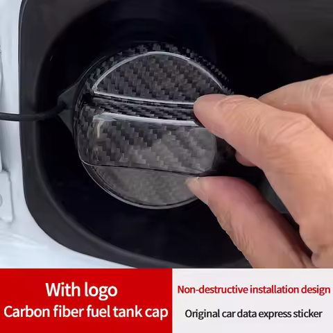 Carbon Fiber car fuel tank cap decoration For For Audi B9 8S 8W 4M S4 S5 S7 C8 A7 4K A8 D5 S8 TT TTS