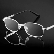 AIFASOON เลนส์กระจกแว่นตาอ่านหนังสือสำหรับผู้ชายผู้หญิงแว่นสายตายาวแว่นขยายเลนส์ใสป้องกันรอยขีดข่วนแว่นตาสายตายาว แว่นกรองแสง