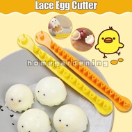 2pcs/set Fancy Cut Eggs Cooked Eggs Cutter Home Boiled Eggs Creative Cooking Tools Bento Mold Kitche