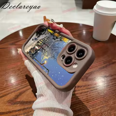 DECLAREYAO Matte TPU Soft Light Slim Cases For Realme C71 C61 GT6 13 V25 C75 Q V5 Note 9 Narzo Cover