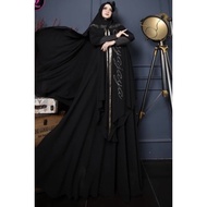 rb01 gamis set hijab terbaru original by Qisyajaya trevana