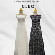 [CLEO] Soft Lace in Navy, Orange, Pink, Cream, Milo, Silver, Purple, Maroon | Price 1⁄2 meter = 50 c