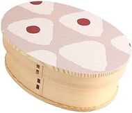 J-kitchens Lunch Box with Rice Resistant to Hardening Function, 7.1 x 5.3 x 2.7 inches (18 x 13.5 x 