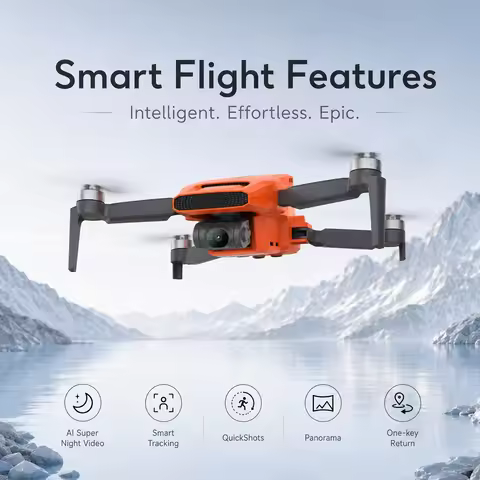 MINI 3 GPS Camera Drone, 4K/60fps UHD Video, 48MP Photos, 3-Axis Mechanical Gimbal, 9KM HD Image Tra
