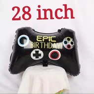 28 inches Pixel theme Game Controller model birthday party decorations aluminum foil balloon