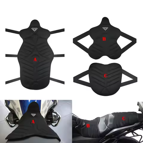 3D Air Pad Motorcycle Seat Cushion Cover Universal Shockproof Breathable For Electric Street Bike Sc