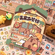 Xinxin Zoo Jelly Stickers Quiet Book Cute Cartoon Scene Quiet Book Fun Quiet Book Sticker Stickers20