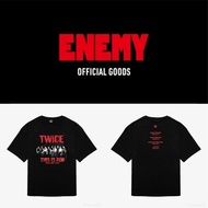 Kpop TWICE Enemy Cotton Casual Top - Round Neck, Short Sleeve - Unisex