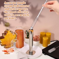 6pcs Maple Syrup Hydrometer Kit,Maple Syrup Density Kit,Stainless Steel Maple Syrup Hydrometer Test 