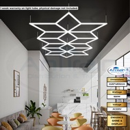 OFFICE SHOP HONEYCOMB LIGHT 6103 LED CEILING LIGHT WORK SHOP CAR DETAILING CENTER LED CEILING LIGHT 