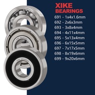 XiKe 691 692 693 694 695 696 697 698 699  2RS/ZZ/Open Deep Groove Ball Bearings