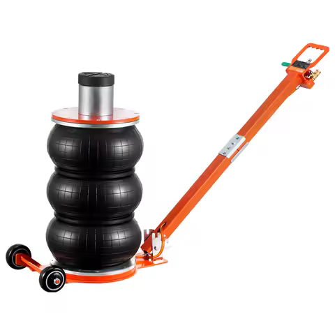 SucceBuy Air Jack 3/5 Ton Pneumatic Lifting Jack with Heightened Column Adjustable Handle Thick Rubb