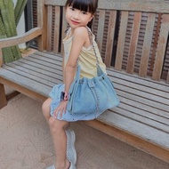 PONY PONY DECO DENIM SHOULDER BAG - MINI