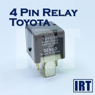 4 Pin Toyota Lamp Relay 12V 90987-02025 Denso Myvi Innova Perodua Avanza Fortuner Yaris Alza Viva