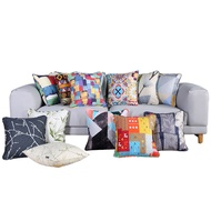 Feishika Sofa Cushion 45*45 Pillow Cover Waist Pad Throw Pillowcase Car and Office Cushion Cotton Fabric Fabric