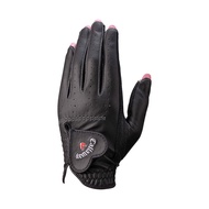 [Directly shipped from Japan]Luvas Callaway NAIL DUAL WMS BLK M 25 (M: 18cm~19cm para ambas as mãos)