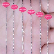 PT950 Platinum Necklace Female Platinum Clavicle Chain Moissanite Necklace Long Short Thin Necklace 