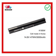 High quality 4cells Dell battery For GXVJ3 HD4J0 K185W M5Y1K WKRJ2 Notebook batt