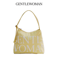 Gentlewoman Buckle Hobo Bag:Yellow กระเป๋าโฮโบ Casual Letter Bag แฟชั่น กระเป๋าสตรี กระเป๋าถือ สะพาย