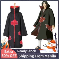 Naruto Akatsuki Itachi Uchiha Anime Cosplay Costumes Jacket Men Women Cloak Robe Cape Coat Hoodie Ak