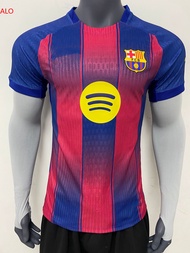 2526 Season Barcelona Home And Away Lewandowski And Adama Player Version Short-Sleeve Football Jerse