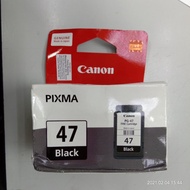 (NO BOX)  Canon Original Ink Cartridge PG47 PG 47 (Canon Pixma E400, E410, E417, E460, E470, E477, E480)