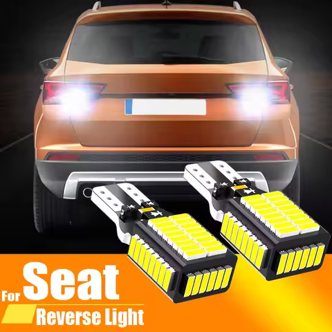 2pcs LED Backup Light Blub Reverse Lamp W16W T15 921 Canbus No Error For Seat Alhambra MK2 Ibiza MK5