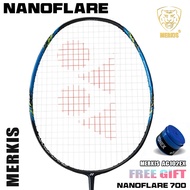 YONEX NANOFLARE 700 ไม้แบดมินตันเต็มรูปแบบคาร์บอนเดี่ยว 4 U 28 ปอนด์ 83 g