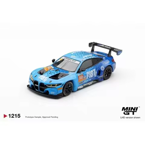 MINIGT 1215 BMW M4 GT3 EVO 90 FIST Team AAI 2025 China GT Diecast Car Model Collection Gift