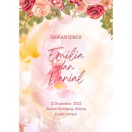 Video Kad Kahwin Digital: DESIGN 8-E-Kad Video Undangan Perkahwinan/ Pertunangan / Akikah - E-Card W