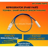 ☉Toshiba Sharp Refrigerator Defrost Sensor Biru✱