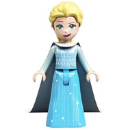 Original Lego Disney Princess - Elsa (Medium Blue Long Narrow Glitter Cape) Frozen 43197 Minidoll ne