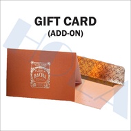 (For Bacha Products) Bacha Coffee Post Card / Bacha Coffee Card (Add-On Only)