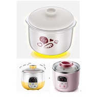 Electric Stew Cup Accessories Glass Machine Top Lid DDZ-B08E1/B08K5 Stew Pot White Porcelain Liner L
