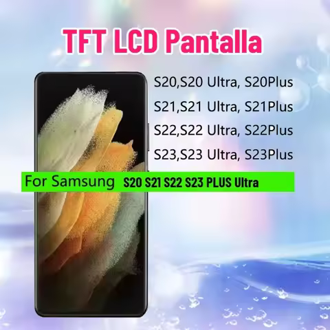 New TFT LCD Pantalla for Samsung S20 S21 S22 S23 PLUS Ultra S20Ultra S21Ultra S22Ultra S23Ultra Disp