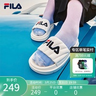 斐乐（FILA）女鞋运动拖鞋厚底凉拖沙滩鞋漂流船 奶白-GD 38