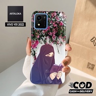 ARTALOKA - Case For Vivo Y01 - Fashion Case Mix ( Hijab ) - Casing hp - Case Hp - Case Handphone - P
