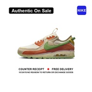 ใหม่และแท้ Nike Air Max 90 Terrascape " Orange Green " รองเท้ากีฬา DV7413 - 100 รับประกัน 1 ปี