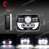 Lampu Utama Daymaker Kotak LED 5x 7 Inch  Katana Feroza Rugger L300 Carry 90W Aksesori Mobil Lampu M