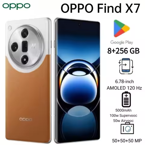 2026 Latest OPPO Find X7 Global Fully Android Smartphone 8GB RAM 256GB Large Internal Storage Dual N