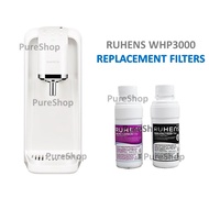 Ruhens Whp 3000 and Ruhens Whp 2300 Replacement Filter Cartridges Nano Fact Plus Micro Carbon Filter